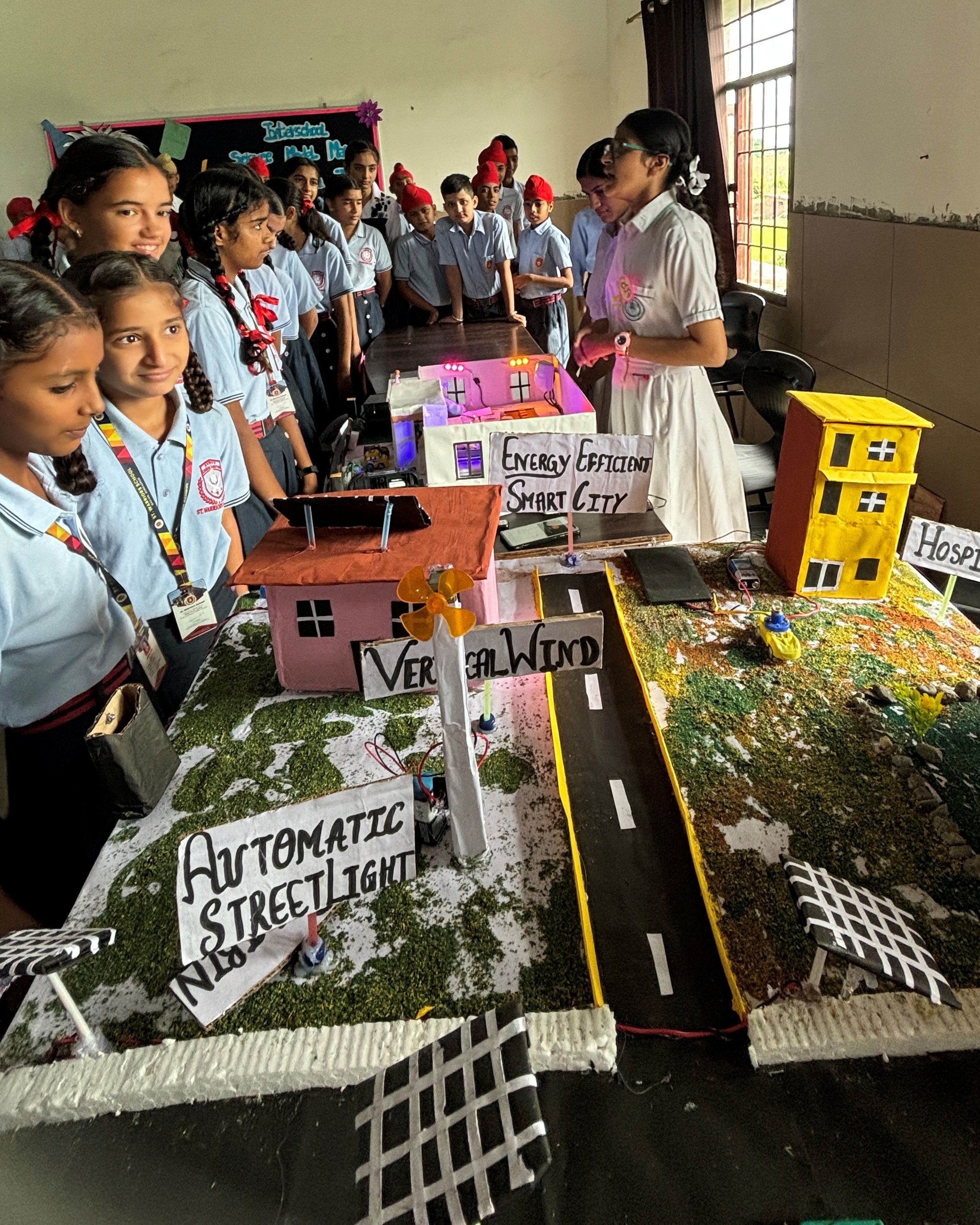 Students showcased scientific creativity